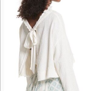 Free People Walking in Hueco Tie Back Top